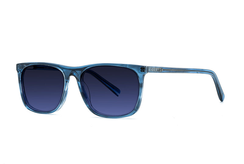 lentes de sol azules lentes corvus bay azul marino lentes azules